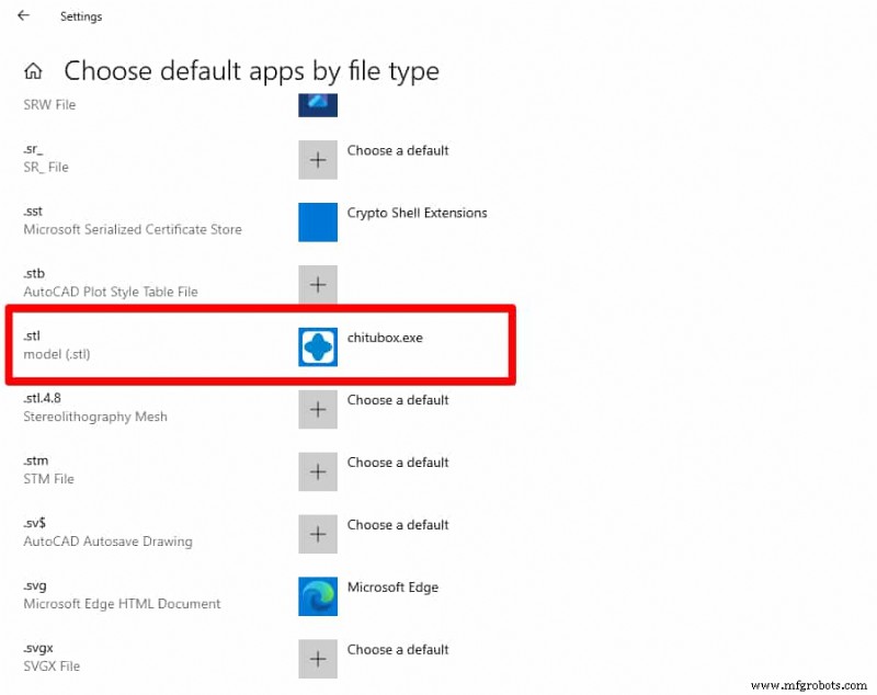 Configure Cura como la aplicación predeterminada para archivos STL:guía paso a paso 