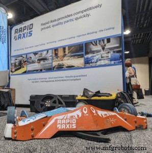 Rapid Axis drijft Calypso van Team Horizon aan met precisie-spinneronderdelen voor BattleBots-overheersing 