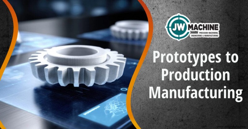 Prototipe ke Produksi Manufaktur – Solusi CNC Presisi oleh Mesin JW 