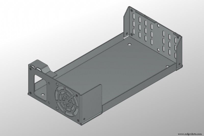 Aproveitando CAD 3D para fabricação de chapas metálicas de precisão 